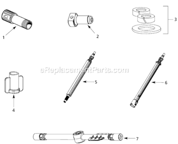 Page A Diagram and Parts List for PW109500  Campbell Hausfeld Pressure Washer